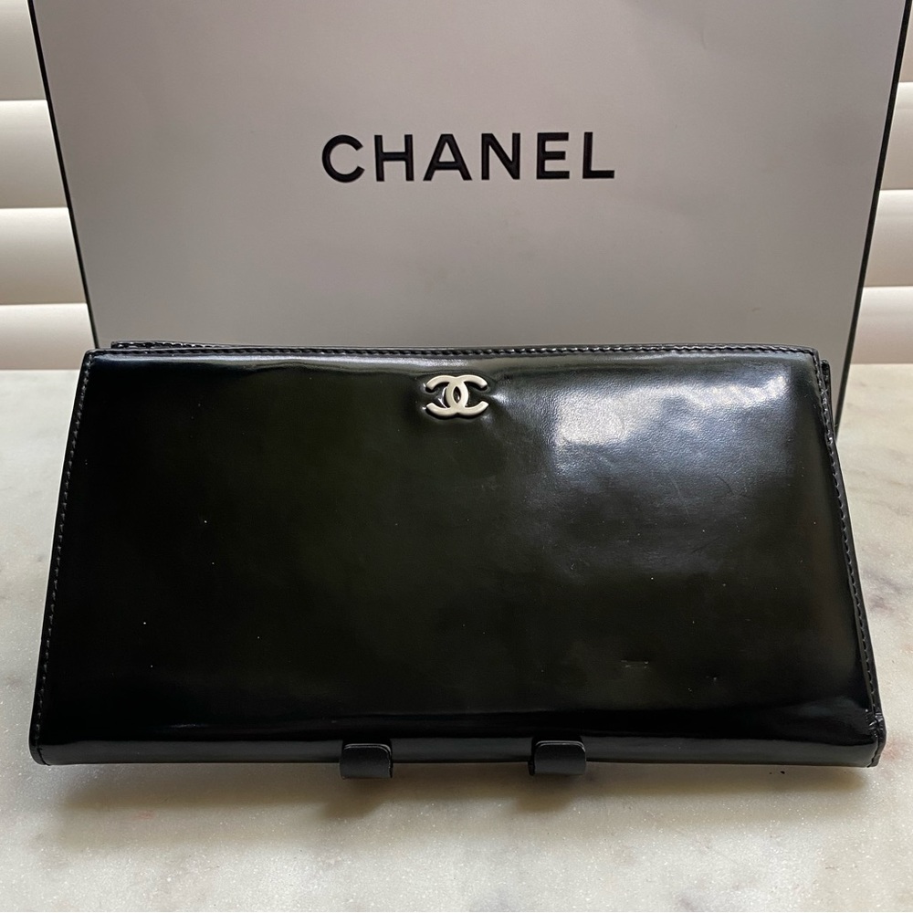 Chanel Patent Leather Wallet - Picture 1 of 10